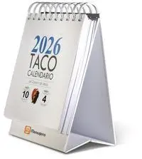 Taco Calendario Corazón de Jesus 2026 Peana
