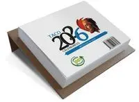Taco Calendario del Corazón de Jesús 2026 Mesa con Soporte