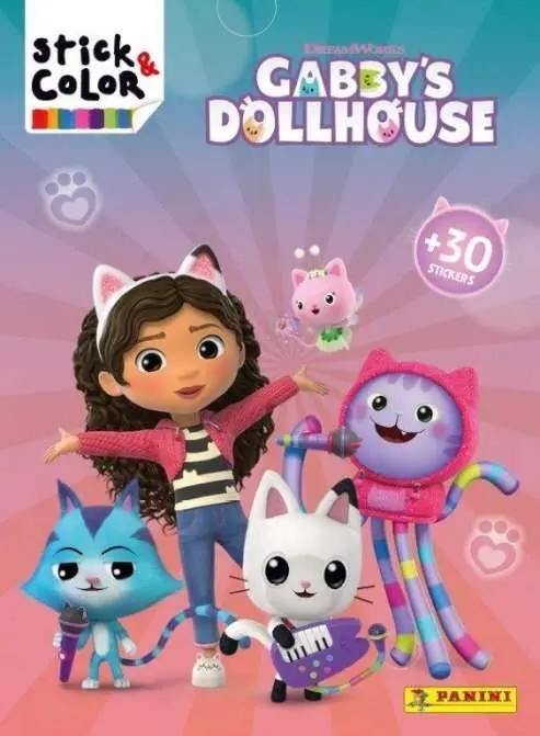 Stick&Color. Gabby's Dollhouse