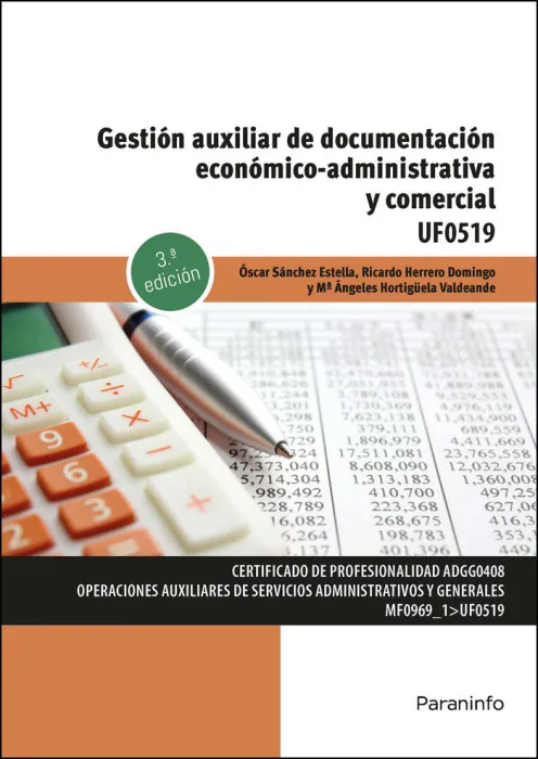 Gestión Auxiliar de Documentación Económico-Administrativa y Comercial