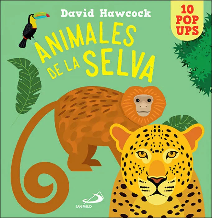 Animales de la Selva. 10 Pop Ups
