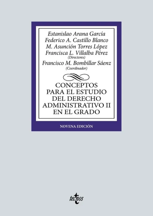 Conceptos para el Estudio del Derecho Administrativo Ii en el Grado