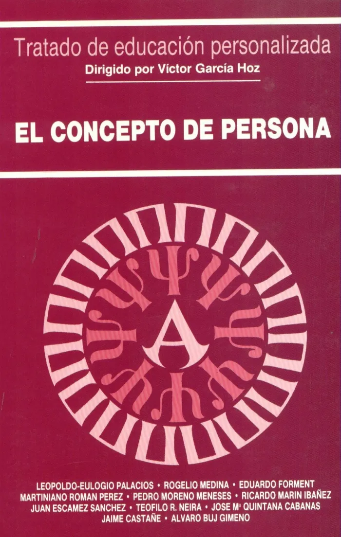 Concepto de Persona, el
