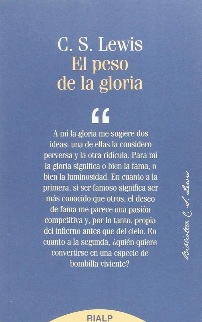 El Peso de la Gloria