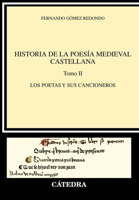 Historia de la Poesia Medieval Castellana Ii