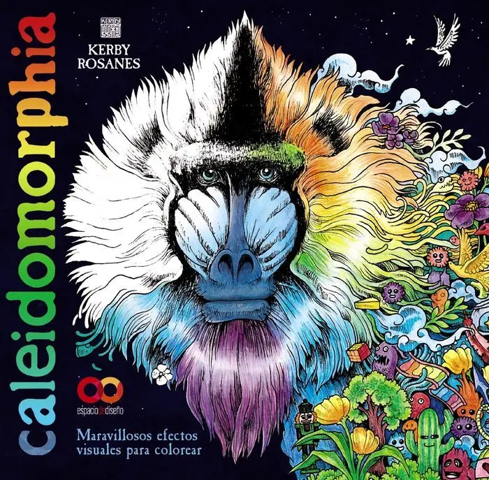 Caleidomorphia. Maravillosos Efectos Visuales Colorear