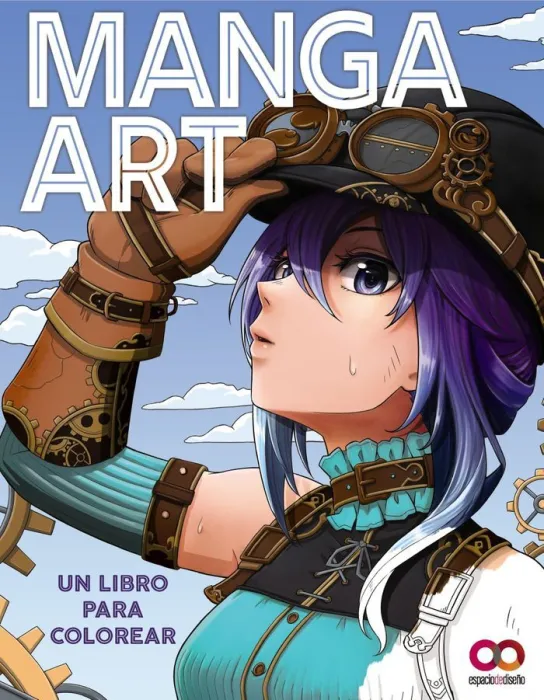 Mnga Art. Un Libro para Colorear