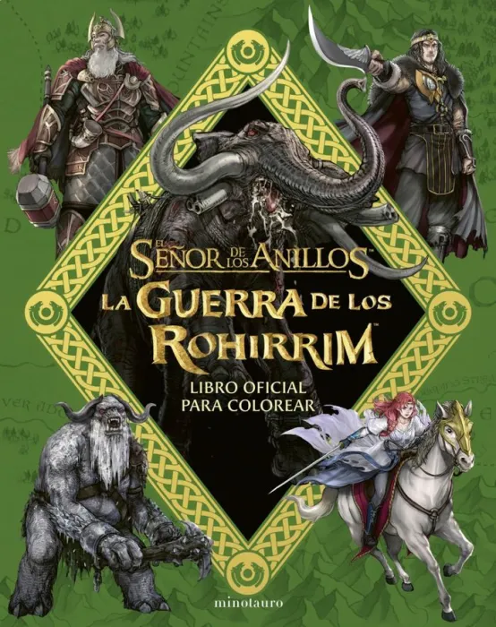 La Guerra de los Rohirrim: Libro Oficial para Colorear