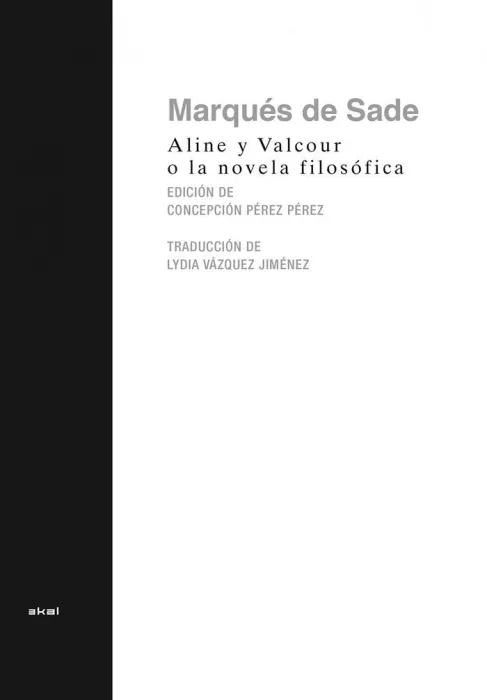 Aline y Valcour o la Novela Filosófica
