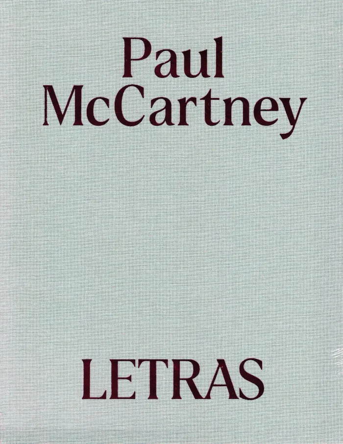 Letras (2 Vol. ) Paul Maccartney