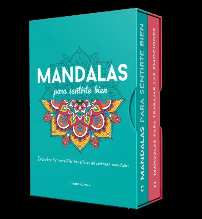 Pack Mandalas para Sentirte Bien + Mandalas para Trabajar Tus Emociones