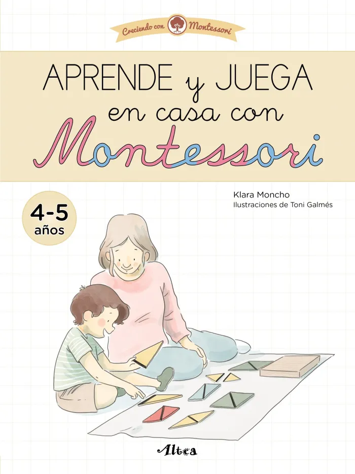 Aprende y Juega en Casa con Montessori (4-5 Años)