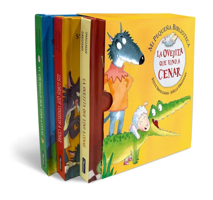 Mi Pequeña Biblioteca de la Ovejita que Vino a Cenar (Pequeñas Manitas)
