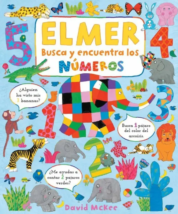 Elmer. Busca y Encuentra los Numeros