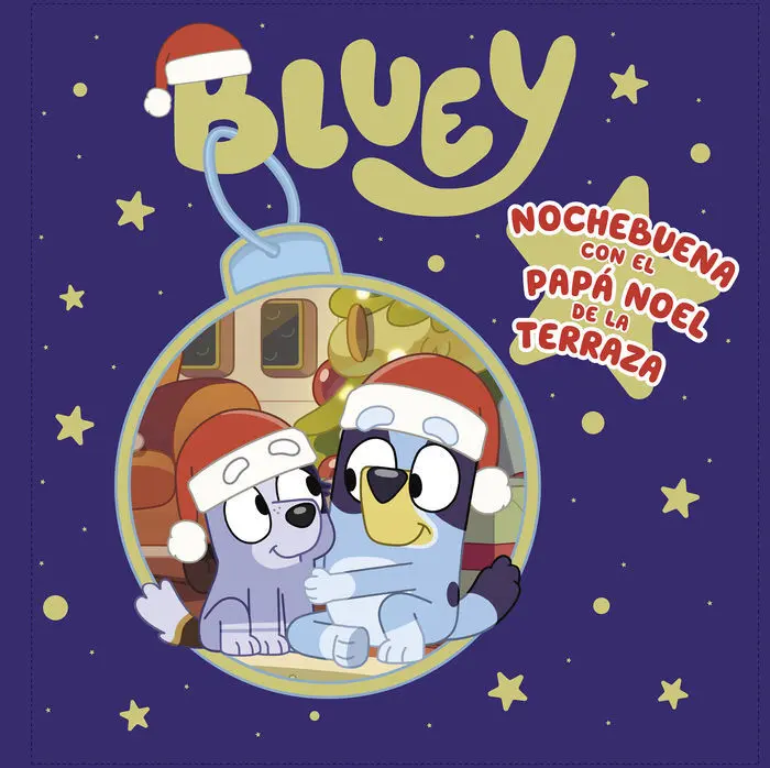 Bluey. Un Cuento - Nochebuena con el Papa Noel de la Terraza (Edición en Español