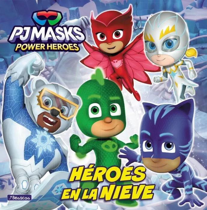 Heroes en la Nieve. Pjmasks Power Heroes