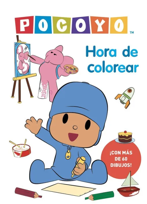 Pocoyó. Hora de Colorear