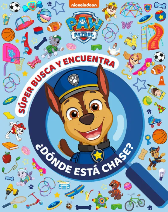 Paw Patrol Patrulla Canina. Actividades - Súper Busca y Encuentra ¿Dónde está