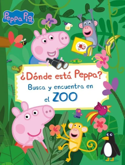 Dónde está Peppa? Busca y Encuentra en el Zoo