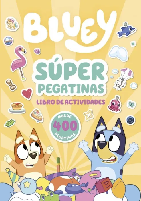 Super Pegatinas. Bluey