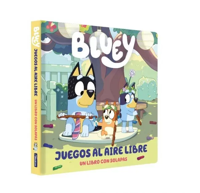 Bluey. Juegos Al Aire Libre. Un Libro con Solapas