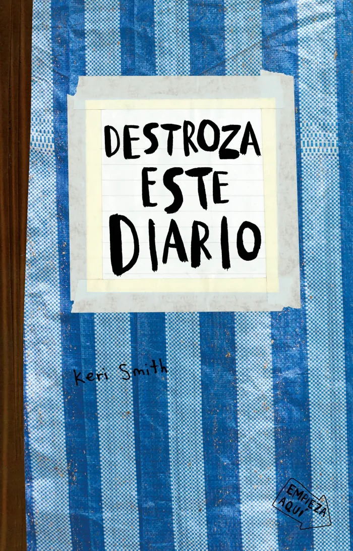 Destroza este Diario. Azul
