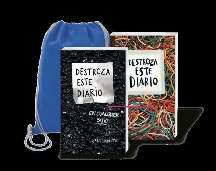 Pack Destroza este Diario: Destroza este Diario + Destroza este Diario en Cualquier Sitio + Mochila