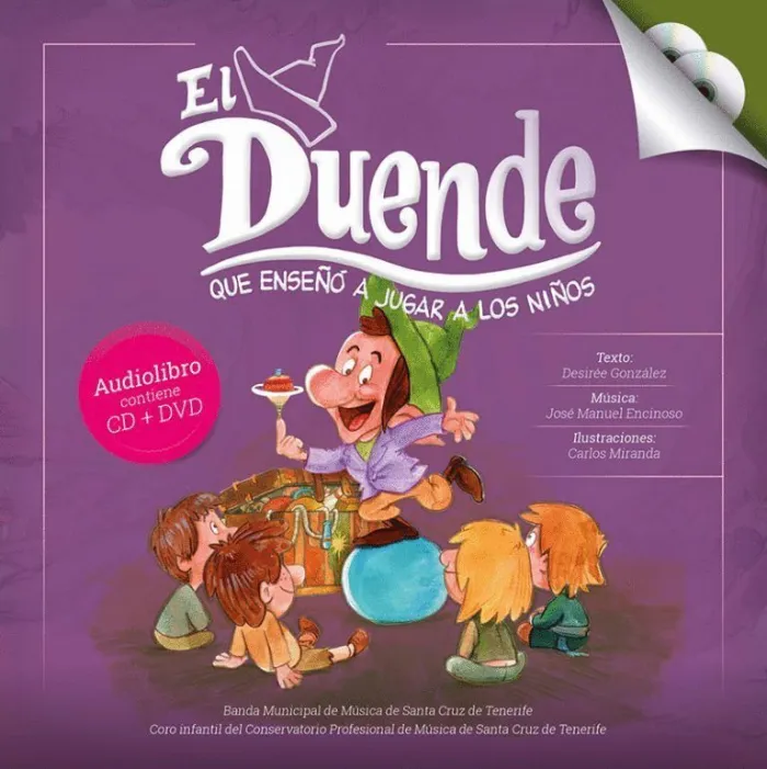 El Duende que Enseño a Jugar a los Niños + Cd y Dvd
