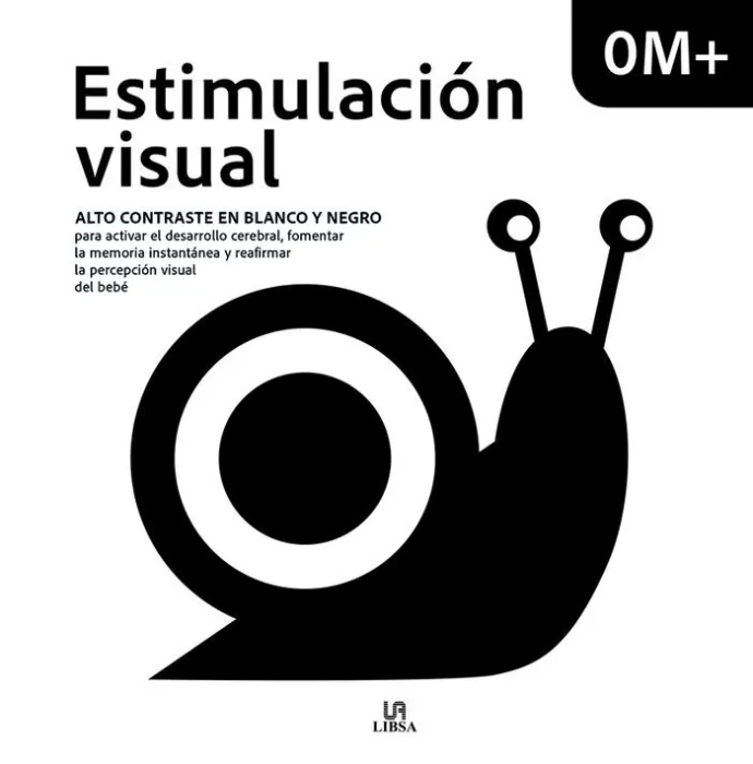 Estimulacion Visual 0M. Alto Contraste en Blanco y Negro
