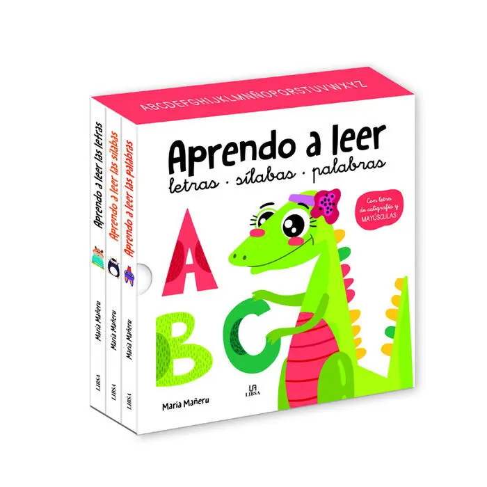 Pack - Aprendo a Leer (3 Vol. ) Letras, Silabas, Palabras