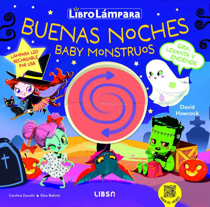 Buenas Noches Baby Monstruos- Libro Lámpara