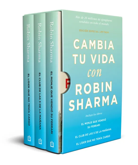 Pack Cambia tu Vida con Robin Sharma (Edición Limitada)