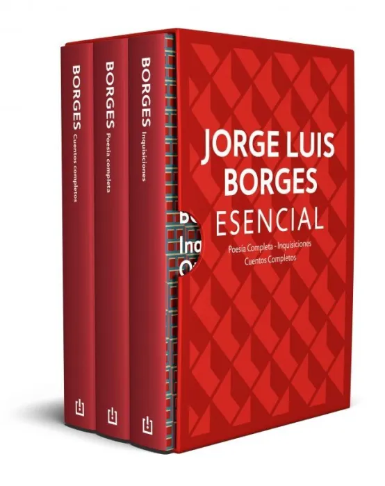 Estuche Jorge Luis Borges Esencial: Poesía Completa / Inquisiciones / Cuentos Completos