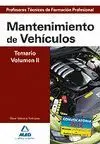 Mantenimiento de Vehiculos T. ii Temario Profesores Tecnicos de