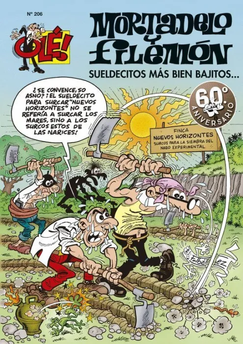 Mortadelo y Filemón N. 206 Sueldecitos Más Bien Bajitos