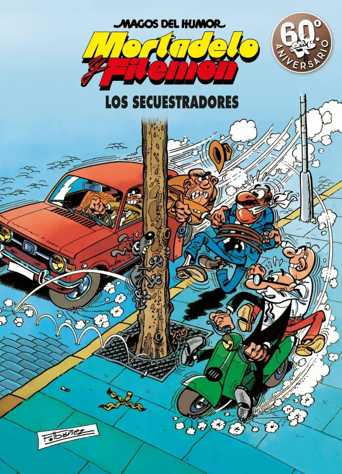 Magos del Humor Mortadelo y Filemón N. 191 los Secuestradores