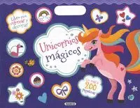 Unicornios Mágicos. Libro para Colorear y Decorar con Más de 200 Pegatinas