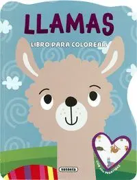Llamas. Libro para Colorear