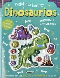 Dinosaurios. Pegatinas Burbuja. Juegos y Actividades