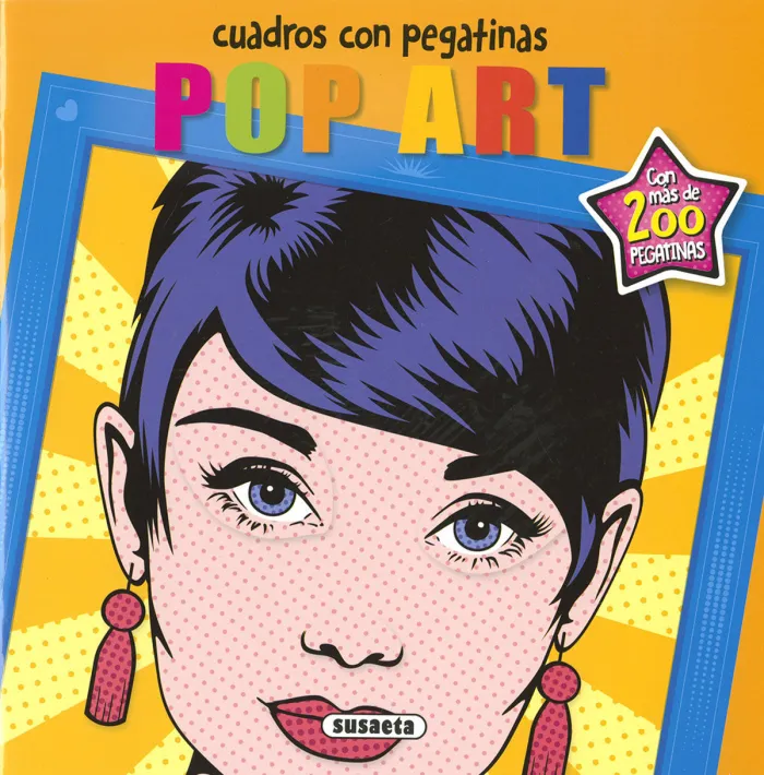 Pop Art. Cuadros con Pegatinas