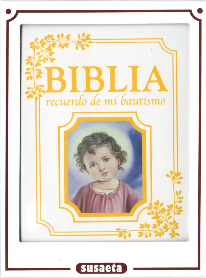Biblia. Recuerdo de mi Bautismo