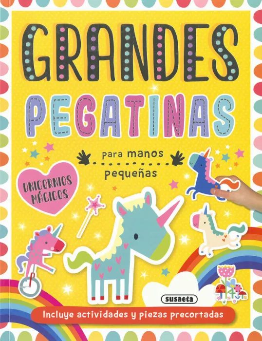 Grandes Pegatinas. Unicornios Mágicos