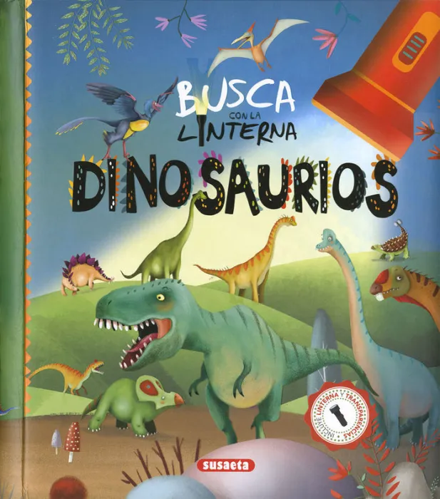 Busca con la Linterna Dinosaurios
