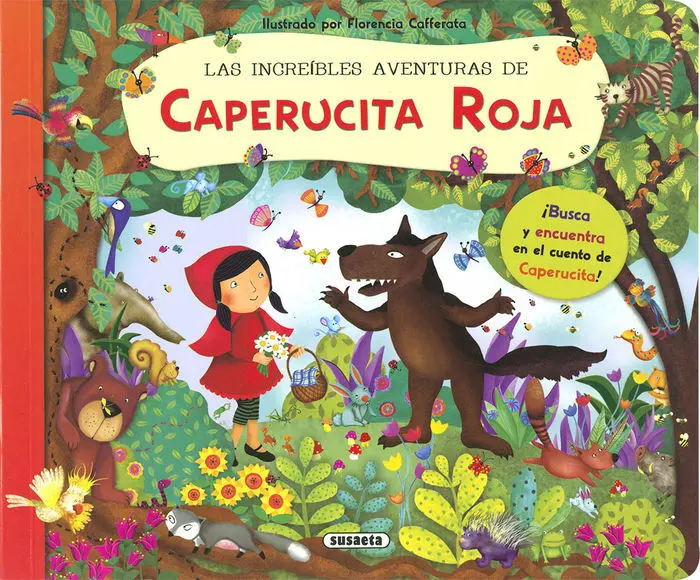 Increibles Aventuas Caperucita Roja (Busca y Encuentra)