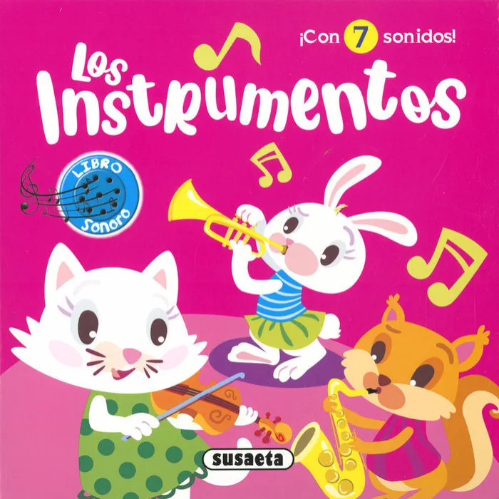 Los Instrumentos. Con 7 Sonidos