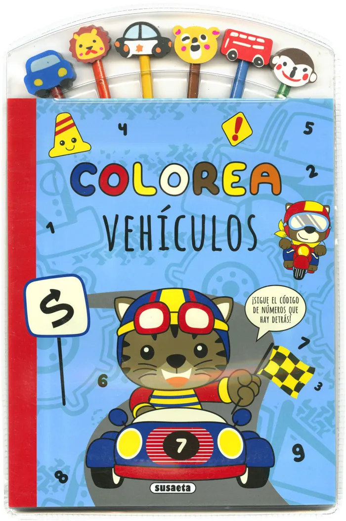 Colorea Vehículos
