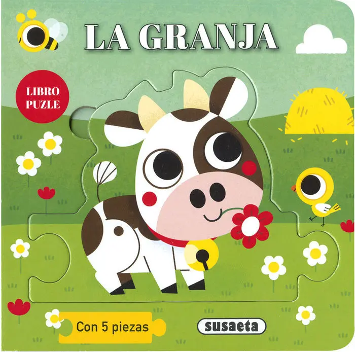 La Granja. Libro Puzle con 5 Piezas