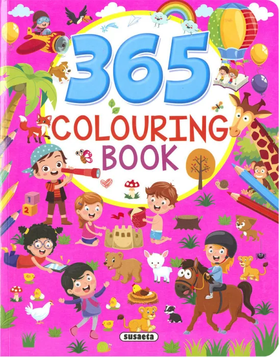 365 Colouring Book 1 (Rosa)