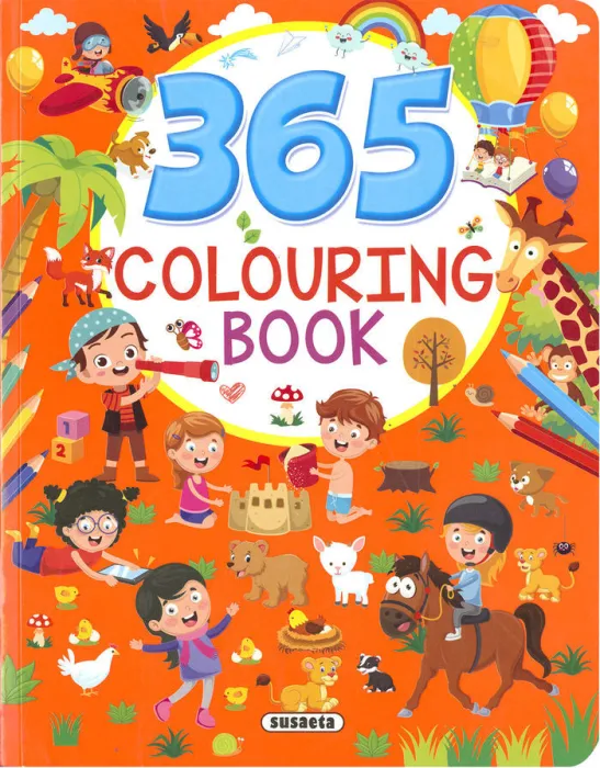 365 Colouring Book 4 (Naranja)