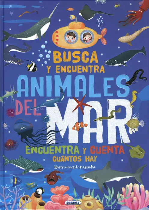 Busca y Encuentra Animales del Mar